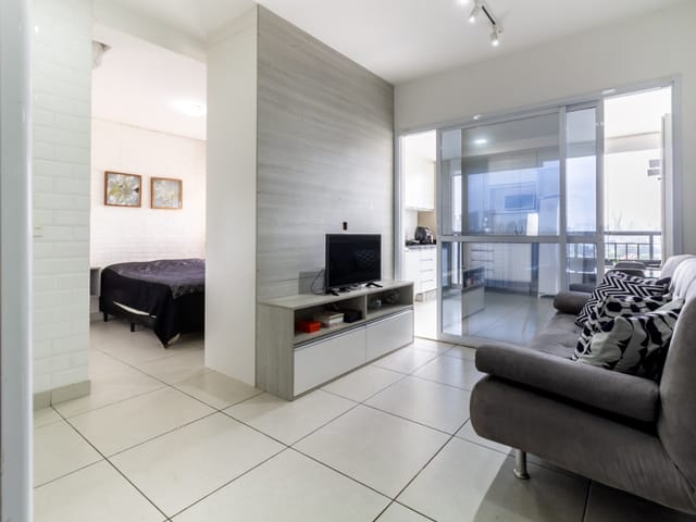 Apartamento com 36m² 1 quarto e 1 banheiro, à venda, no bairro Vila Cordeiro em São Paulo