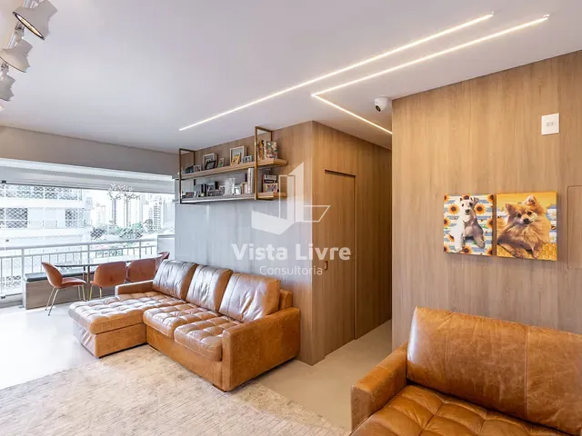 Apartamento com 74m² 2 quartos e 2 banheiros, à venda, no bairro Cidade Monções em São Paulo