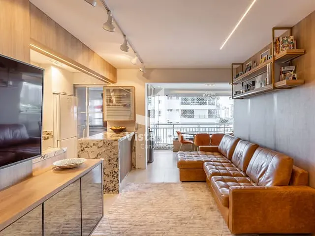 Apartamento com 74m² 2 quartos e 2 banheiros, à venda, no bairro Cidade Monções em São Paulo