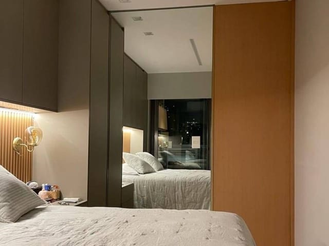 Apartamento com 43m² 1 quarto e 2 banheiros, à venda, no bairro Brooklin Paulista em São Paulo