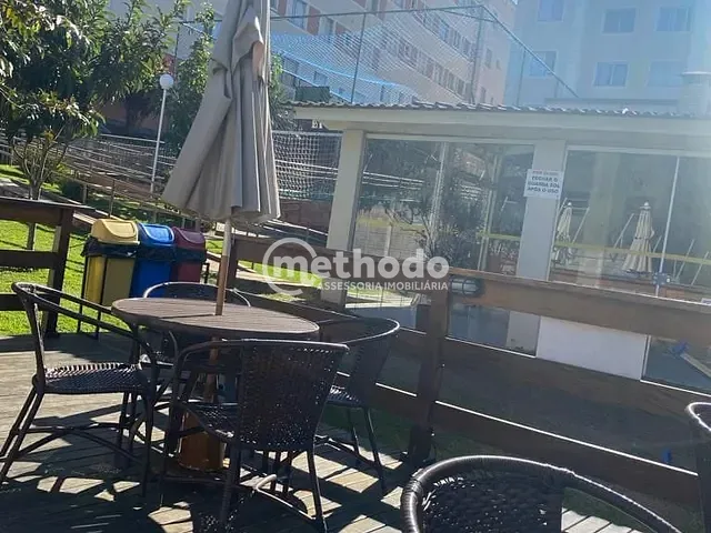 Apartamento com 48m² 2 quartos e 1 banheiro, à venda, no bairro Residencial Águas de Lindóia em Campinas