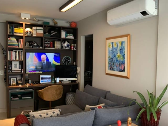 Apartamento com 37m² 1 quarto e 1 banheiro, à venda, no bairro Santo Amaro em São Paulo