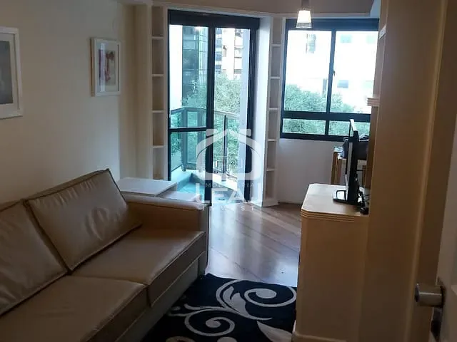 Apartamento com 50m² 1 quarto e 2 banheiros, para alugar, no bairro Itaim Bibi em São Paulo