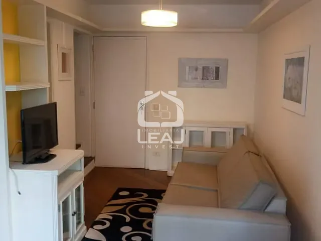 Apartamento com 50m² 1 quarto e 2 banheiros, para alugar, no bairro Itaim Bibi em São Paulo