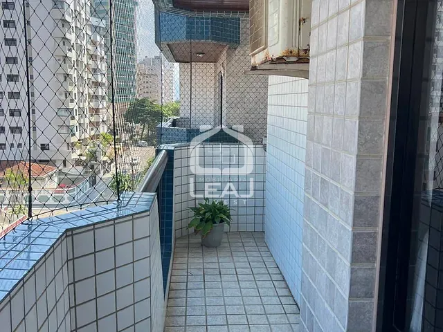 Apartamento com 110m² 3 quartos e 2 banheiros, à venda, no bairro Guilhermina em Praia Grande