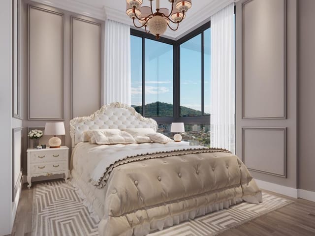 Apartamento com 62m² 2 quartos e 2 banheiros, à venda, no bairro Morretes em Itapema