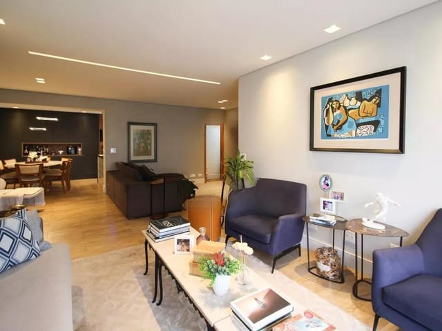 Foto do Apartamento - Apartamento à venda, Indianópolis, São Paulo, pronto para morar com 4 quartos e 2 vagas | Vista Livre