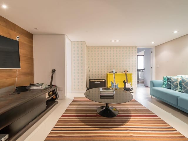 Foto do Apartamento - Apartamento à venda, Indianópolis, São Paulo, pronto para morar com 2 quartos e 2 vagas | Vista Livre