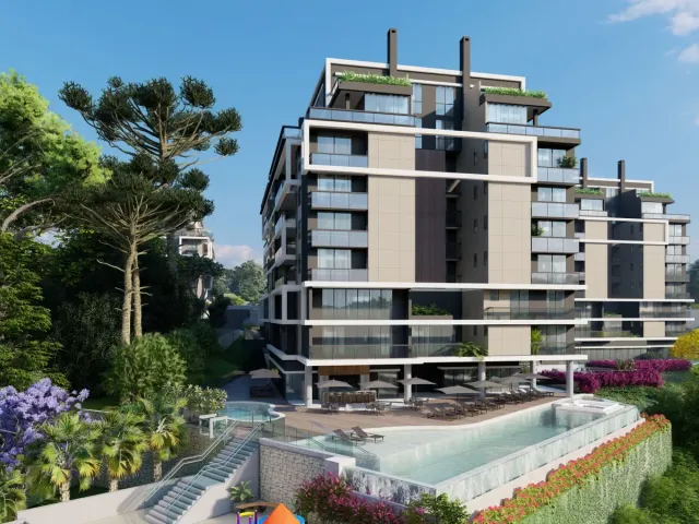 Apartamento 4 quartos e 5 banheiros, à venda, no bairro Campina do Siqueira em Curitiba