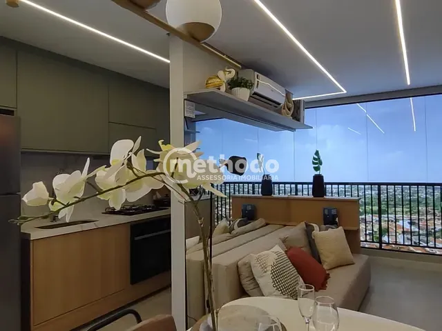 Apartamento com 55m² 2 quartos e 1 banheiro, à venda, no bairro Parque Rural Fazenda Santa Cândida em Campinas