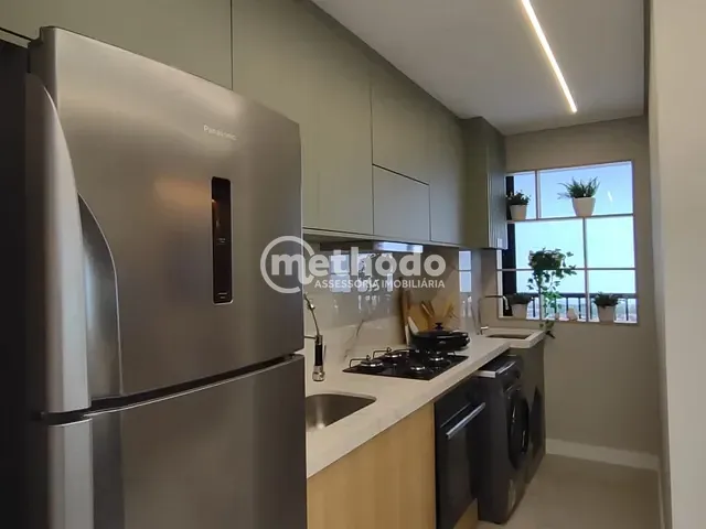 Apartamento com 55m² 2 quartos e 1 banheiro, à venda, no bairro Parque Rural Fazenda Santa Cândida em Campinas