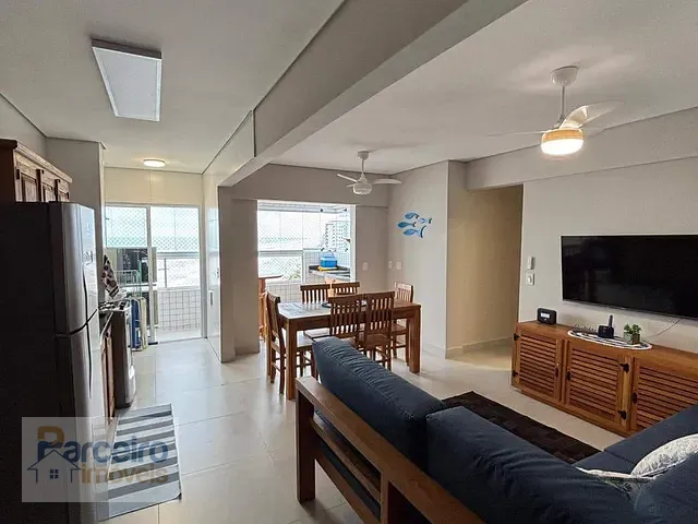 Apartamento 2 quartos e 2 banheiros, à venda, no bairro Solemar em Praia Grande