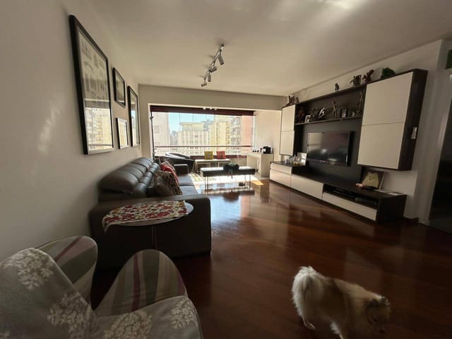 Apartamento com 130m² 3 quartos e 4 banheiros, à venda, no bairro Brooklin Paulista em São Paulo