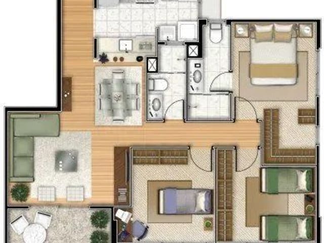 Apartamento com 83m² 2 quartos e 2 banheiros, à venda, no bairro Vila Mariana em São Paulo