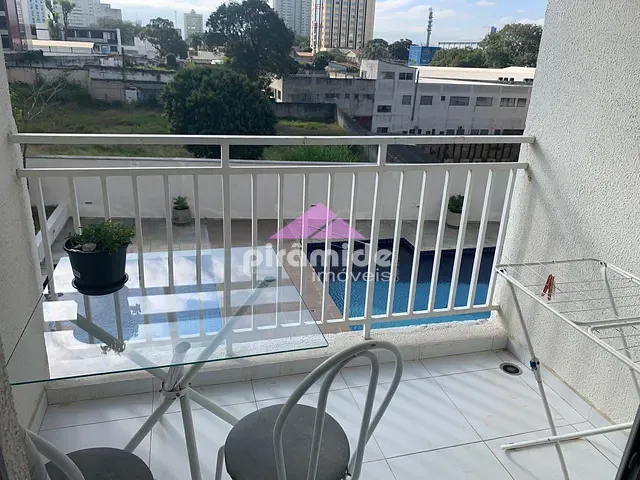 Apartamento com 58m² 1 quarto e 2 banheiros, à venda, no bairro Centro em São José dos Campos