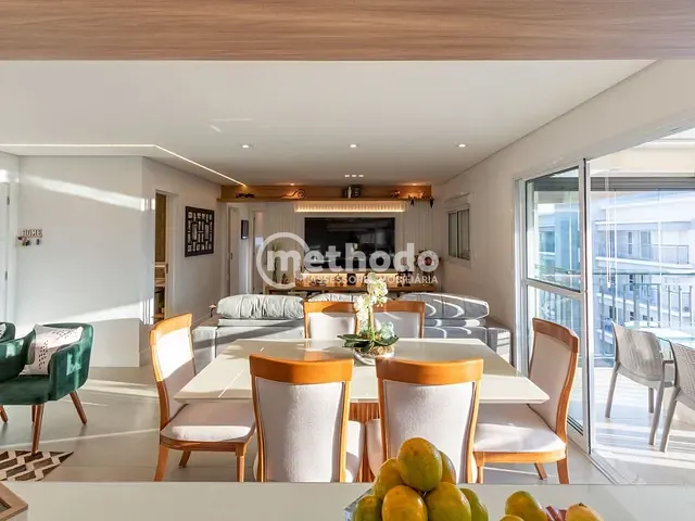 Apartamento com 130m² 3 quartos e 4 banheiros, à venda, no bairro Swiss Park em Campinas