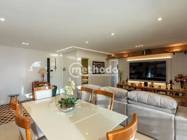 Apartamento com 130m² 3 quartos e 4 banheiros, à venda, no bairro Swiss Park em Campinas