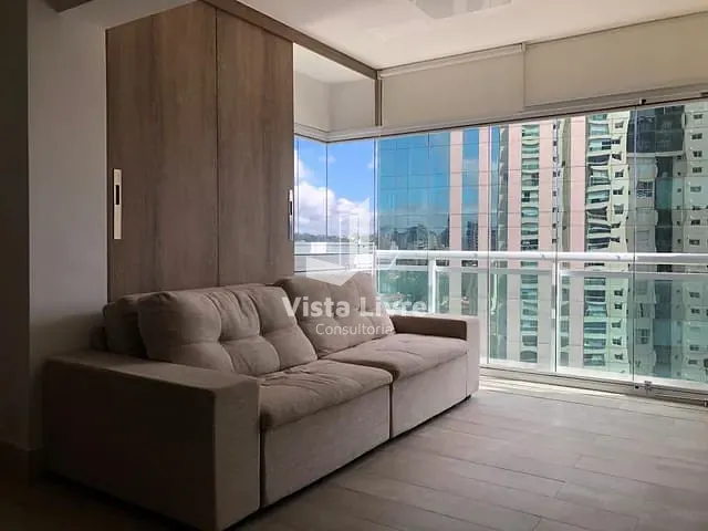Apartamento com 72m² 1 quarto e 1 banheiro, à venda, no bairro Brooklin Paulista em São Paulo