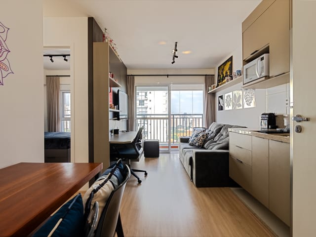 Apartamento com 32m² 1 quarto e 1 banheiro, à venda, no bairro Vila Mariana em São Paulo