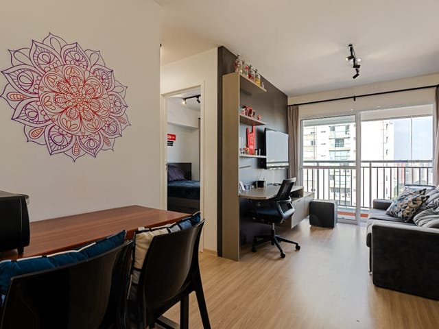 Apartamento com 32m² 1 quarto e 1 banheiro, à venda, no bairro Vila Mariana em São Paulo