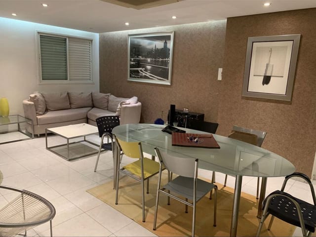 Apartamento com 190m² 3 quartos e 3 banheiros, para alugar, no bairro Mirandópolis em São Paulo