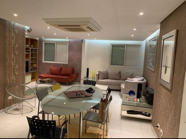 Apartamento com 190m² 3 quartos e 3 banheiros, para alugar, no bairro Mirandópolis em São Paulo