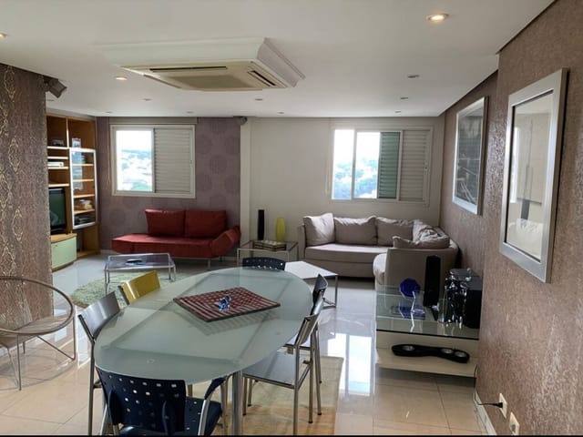 Apartamento com 190m² 3 quartos e 3 banheiros, para alugar, no bairro Mirandópolis em São Paulo