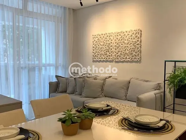 Apartamento com 48m² 2 quartos e 2 banheiros, à venda, no bairro Cambuí em Campinas