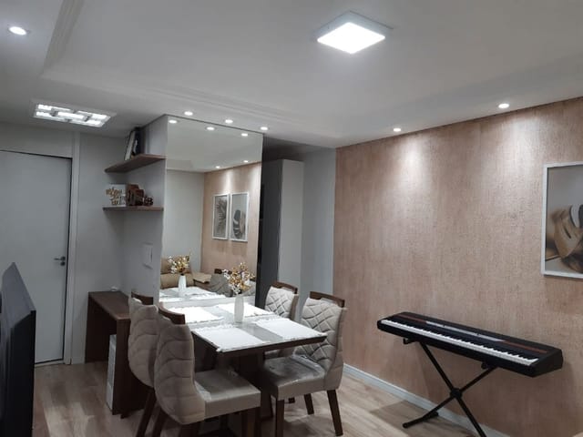 Apartamento com 44m² 2 quartos e 1 banheiro, à venda, no bairro Recanto Vista Alegre em Cotia