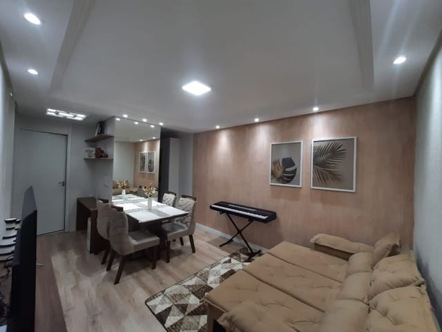 Apartamento com 44m² 2 quartos e 1 banheiro, à venda, no bairro Recanto Vista Alegre em Cotia