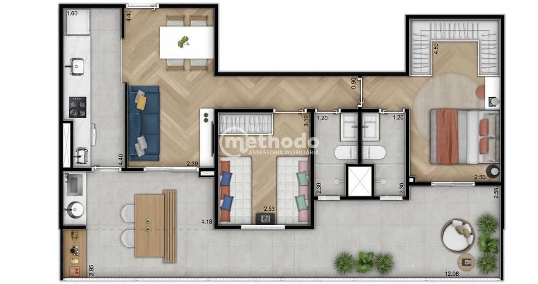 Apartamento, 3 quartos, 73 m² - Foto 40