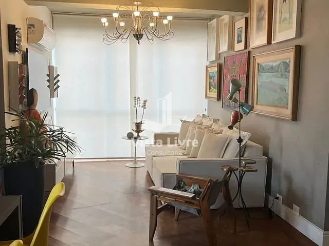 Apartamento com 86m² 2 quartos e 1 banheiro, à venda, no bairro Jardim Paulista em São Paulo