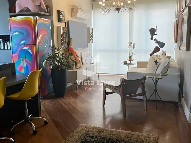 Apartamento com 86m² 2 quartos e 1 banheiro, à venda, no bairro Jardim Paulista em São Paulo