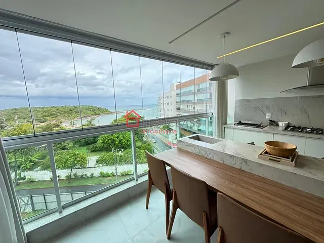 Apartamento 4 quartos e 6 banheiros, para alugar, no bairro Enseada Azul em Guarapari