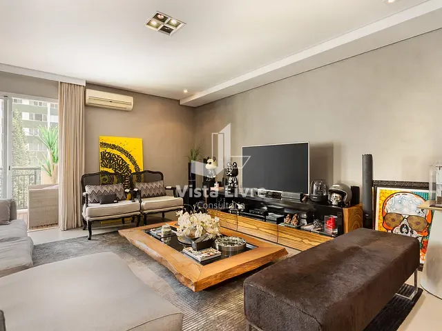 Apartamento com 163m² 2 quartos e 3 banheiros, à venda, no bairro Moema em São Paulo