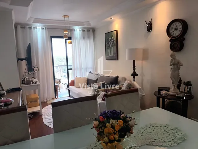 Apartamento com 75m² 2 quartos e 3 banheiros, à venda, no bairro Vila Hamburguesa em São Paulo