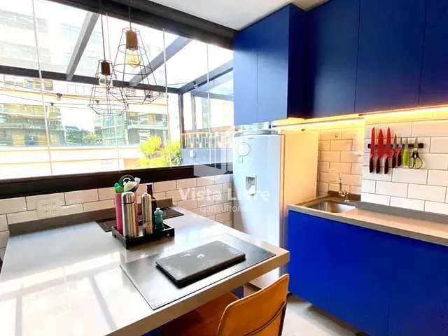 Apartamento com 43m² 1 quarto e 1 banheiro, à venda, no bairro Vila Olímpia em São Paulo