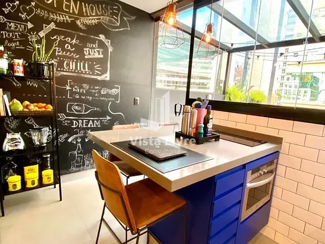 Apartamento com 43m² 1 quarto e 1 banheiro, à venda, no bairro Vila Olímpia em São Paulo