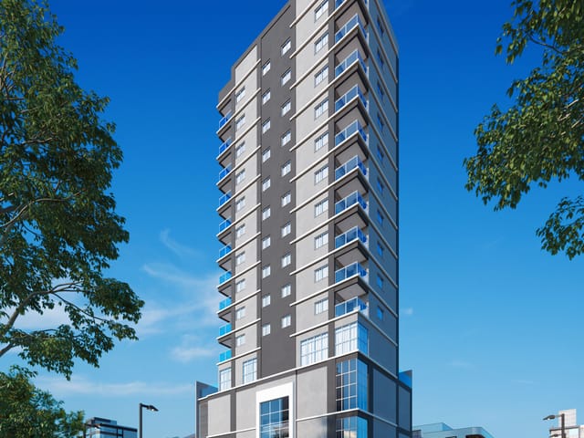 Apartamento com 63m² 2 quartos e 3 banheiros, à venda, no bairro Jardim Praia Mar em Itapema