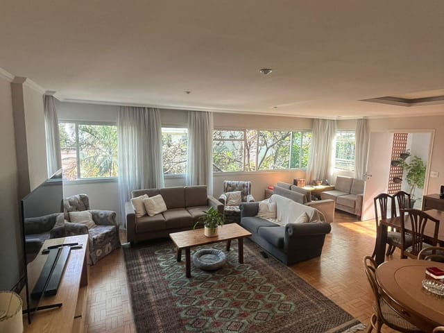 Apartamento com 160m² 3 quartos e 2 banheiros, à venda, no bairro Jardim Paulista em São Paulo