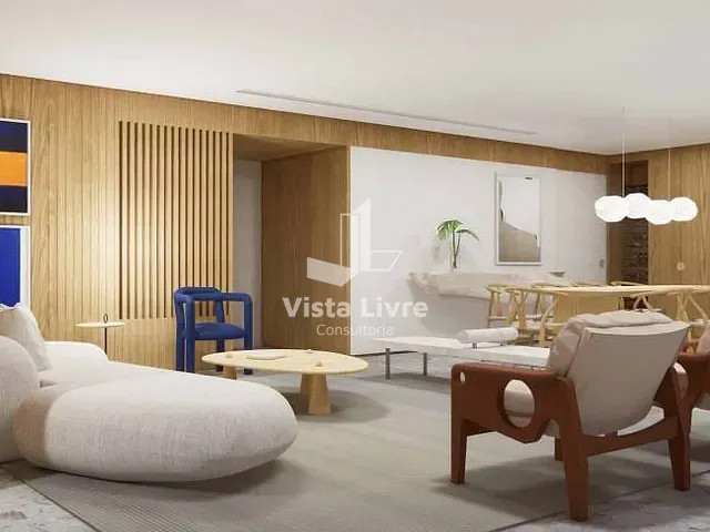 Apartamento com 210m² 4 quartos e 6 banheiros, à venda, no bairro Campo Belo em São Paulo