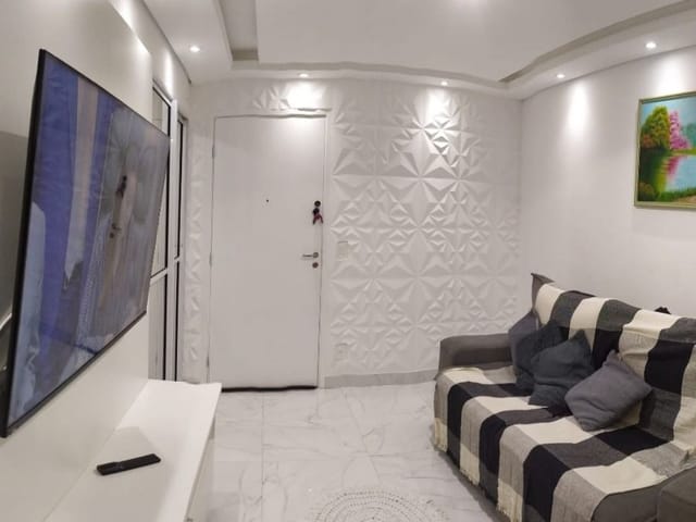 Apartamento com 50m² 2 quartos e 1 banheiro, à venda, no bairro Jardim Ísis em Cotia