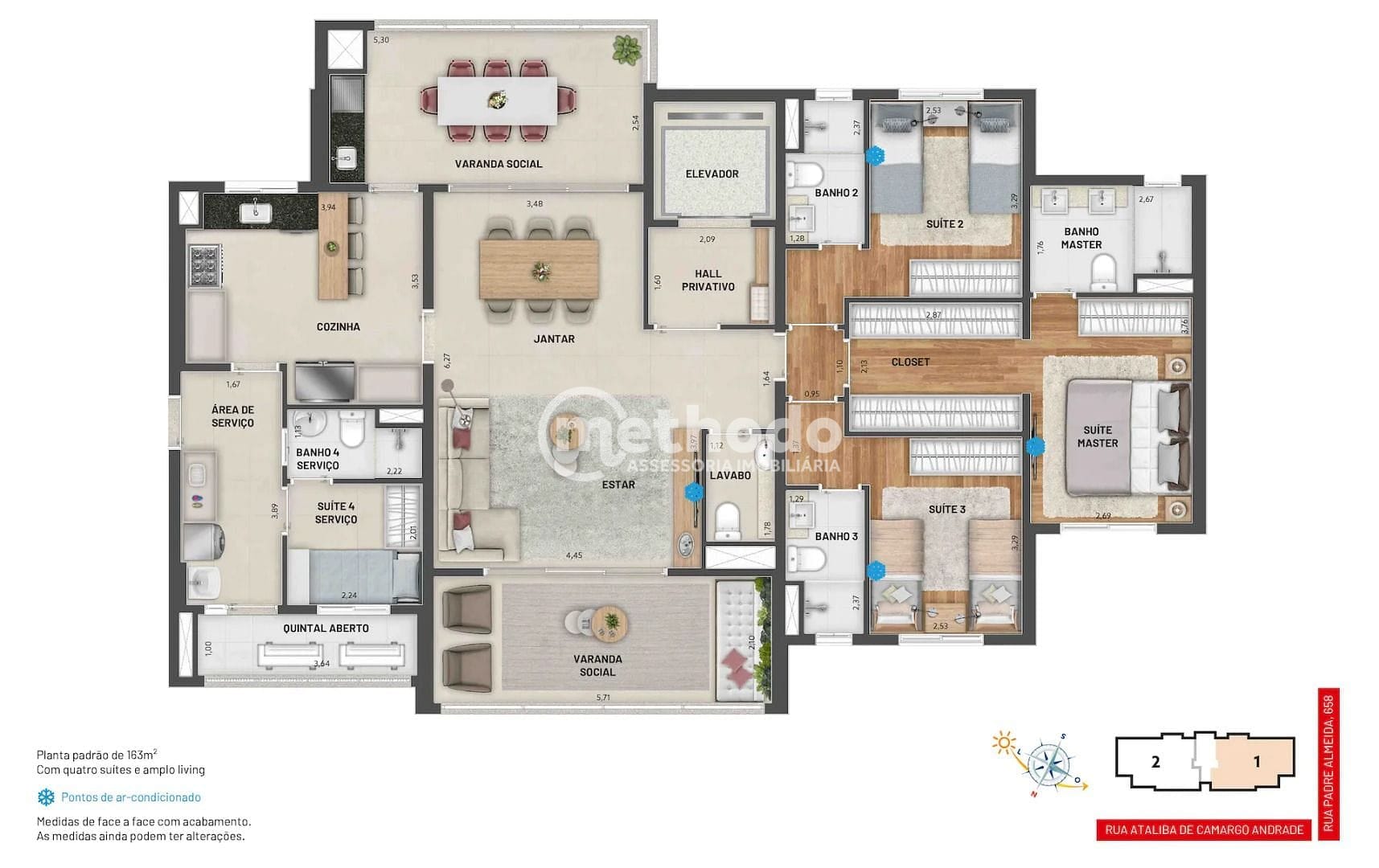 Apartamento, 3 quartos, 163 m² - Foto 14