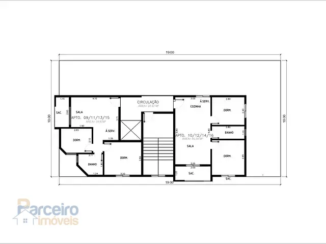Apartamento com 43m² 2 quartos e 1 banheiro, à venda, no bairro Vila Matilde em São Paulo