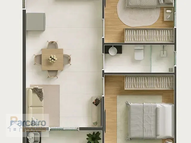 Apartamento com 43m² 2 quartos e 1 banheiro, à venda, no bairro Vila Matilde em São Paulo