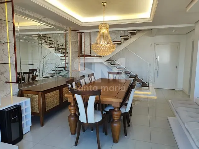 Apartamento com 203m² 3 quartos e 3 banheiros, à venda, no bairro Santa Maria em Chapecó