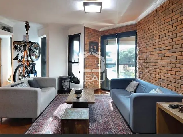 Apartamento com 150m² 3 quartos e 4 banheiros, à venda, no bairro Brooklin Paulista em São Paulo