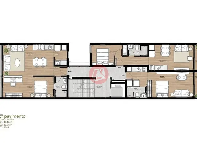 Apartamento com 40m² 1 quarto e 1 banheiro, à venda, no bairro Rio Branco em Porto Alegre