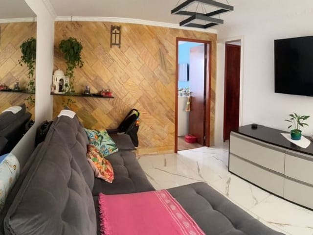 Apartamento com 50m² 2 quartos e 1 banheiro, à venda, no bairro Parque Sao Joaquim em Taboão da Serra