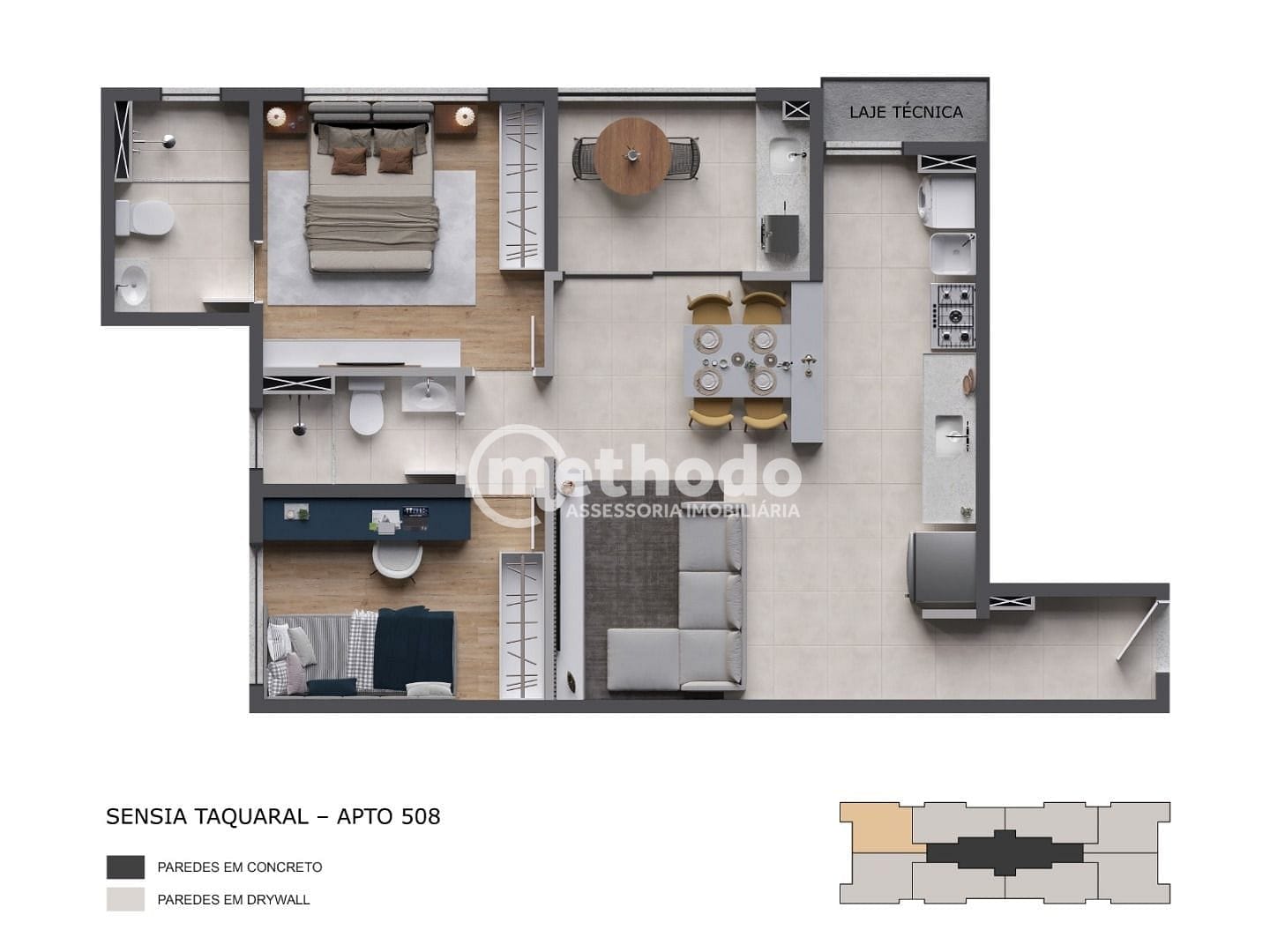 Apartamento, 2 quartos, 61 m² - Foto 25